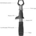 Outdoor Fishing Lure Pliers set with Stainless Steel Fish Gripper Pliers Professional Fly Fishing Lip Grabber Tool, Sea Fish Hook Remove of Father gift