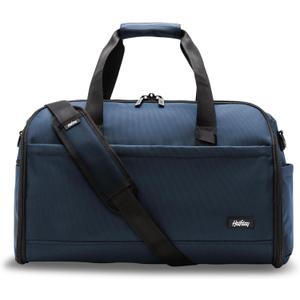 Halfday Convertible 2-in-1 Premium Garment Duffel Weekender Bag 40L: Wrinkle-Free Travel (Hanging Suit Compartment, Shoe Pockets, Trolley Sleeve), Balistic Nylon Carry-on, Pacific