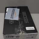 Glass Spice Jars with Labels and Steel Lids (24 x 4oz) Spice Containers with 240 Label, Steel Funnel, Shaker Inserts, Empty Square Seasoning Organizer for Spice Rack, Cabinet, Drawer