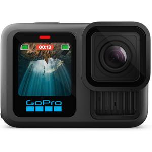 GoPro HERO13 Black - Waterproof Action Camera with 5.3K60 Video, 27MP Photo + Compatability with HB-Series Lenses