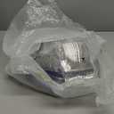 Ciaell 150PCS Clear Silver Plastic Plates - Silver Disposable Plates include 25Dinner Plate, 25Dessert Plate, 25Forks, 25Knives, 25Spoons, 25Cups for Weddings & Parties