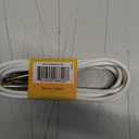 3 x Premier Value Aux Cable 3.5ft White, Green, Blue