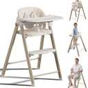 Foldable Baby High Chair to Toddler Tower, Kids Step Stool, Toddler Chair