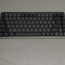 Logitech MX Mechanical Mini Wireless Illuminated Keyboard, Linear Switches, Backlit, Bluetooth, USB-C, macOS, Windows, Linux, iOS, Android, Metal