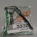 Vegetable Peeler, Potato Peelers for Kitchen Stainless Steel Multi-function Set Fruit Peeler For Kitchen and Household Tools Y & I Shape Swivel Blades for Fruit Vegetables(Black)