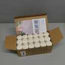 CANDWAX Unscented Ivory Votive Candles Set of 36 - Clean-Burning, Long-Lasting 15 Hour Burn - Ideal for Weddings, Home Dcor, Spa, Events - Bulk Value for Versatile Use