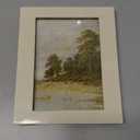 Creative Co-Op White Resin Beige Accents (Holds 5" x 7" Picture Frames and Photo Holders
