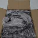 X-cosrack 3-Tier Stackable Wire Baskets for Pantry Organization and Storage, Kitchen Counter Basket for Potato Onion Storage, Fruit and Vegetable Storage Basket, Metal Baskets for Snack Produce Cans (Black)