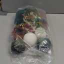 24 Pcs Velvet Christmas Ornaments Set 12 Pcs 3.15inch Shatterproof Christmas Tree Decor Balls & 12 Pcs Matching Vintage Velvet Bows for Xmas Tree Hanging Decorations Holiday Party Decor (6 Colors)