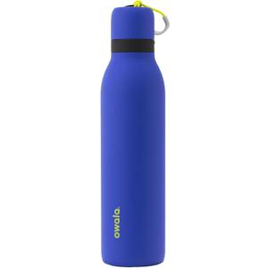 Owala FreeSip Twist Insulated Stainless Steel Water Bottle with Straw for Sports and Travel, BPA-Free, 24-oz, Blue (Vigilante) (DSG)