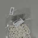 24pcs Quiet Plastic S Hooks for Hanging, Multi-Purpose Abs Hooks for Closet, Shower Rod, Plant, Pot and Pan, Coffee Mug, Easy Twist & Rust-Free Holds Hook Outdoor Lights - White (2.4  1.22 In)