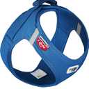 curli Vest Harness Clasp Air-Mesh Dog Harness (safe dog accessories, no pressure points, improved fit, harness with curli clasp buckle) (XS, Blue)