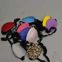 SATINIOR 10 Pieces Eye Patches Medical Adjustable Amblyopia Lazy Single Eye Patch Halloween for Left or Right Pink Black Eyes Silk Soft Single Pirate Costume for Adults Women Kids Girls Men, 10 Colors