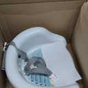 Fisher-Price Toddler Booster Seat Simple Clean & Comfort Panda Chair for Dining Table & Travel with Baby, Contoured Seat