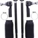 MOTOKU Front Inner and Outer Tie Rod Ends with Boot for Ram 1500 2013-2018