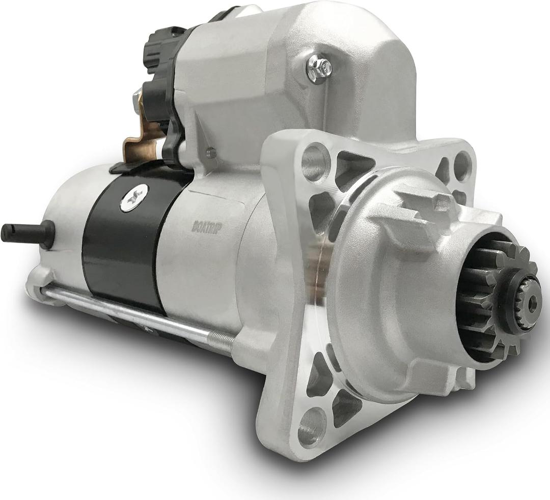 19183 New Starter Motor Replacement for 5.9L 6.7L Dodge Ram 2500 3500 4000 4500 5500 Pickup Truck 2007-2019 L6 Diesel Engine OE#: ND428000-6110 4934925 68002981AA 68049020AA 428000-3330 19029