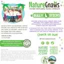 Nature Gnaws Braided Bully Sticks for Dogs 5-6" (10 Count) - Long Lasting for Small and Medium Dogs - Natural Beef Dog Chew Bones - Rawhide Free (EXP 08/01/25)
