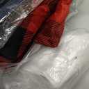 Electric Heated Sherpa Buffalo Plaid Christmas Throw Blanket with 8 Heating Levels & 8 Hours Auto Off, Fast Heating Warm Plush Washable Blanket with Over-Heat Protection, ETL Certification, Red (Throw-50" x 60")