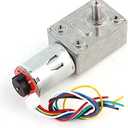 DC 12V high Turbine Gear Motor, with Encoder Strong self-Locking 10/20/30/40 /100 RPM(30RPM)