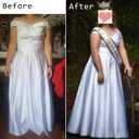 VanRose Women's Ankle Length Petticoat Bridal Wedding Slip Hoopless Crinoline Underskirt (White, XL)