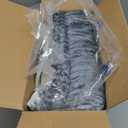 Bedsure GentleSoft Heated Blanket Electric Throw - Soft Ribbed Flannel Electric Blanket, Heating with 4 Time Settings, 6 Heat Levels, 3 hrs Timer Auto Shut Off, Gifts for Grandma (50x60 inches, Grey)