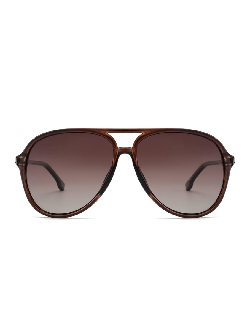 OUWEN Retro Polarized Aviator Sunglasses Womens Mens, Vintage Flexible 70s Stylish Classic Shades Sun Glasses OW2201