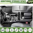 3PCS Center Console Organizer for 2010-2024 Toyota 4Runner Gear Shift Side Tray Hanging and Insert Armrest Storage Boxs for 4 Runner Accessories(3PCS Center Console Organizer/Fit 10-24)