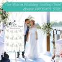 Pinkunn Greenery Wedding Seating Chart with Easel Display Stand 15.8 x 23.6 Inch Greenery Wooden Rustic Seating Chart Board Please Find Your Seat Sign for Baby & Bride Shower Wedding Sign Decor