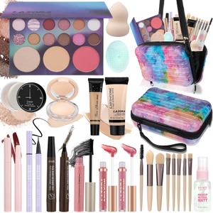 Makeup Kit for Teens Makeup Gift Set for Beginners Teenager Makeup Sets Travel Makeup Kits for Teenagers Girls 14-16 Make Up Kit for Teen & Girls (chx-15275)