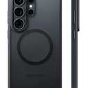 TORRAS for Samsung Galaxy S26 Ultra Case, [Military Grade Protection] [Fit for MagSafe] Shockproof Magnetic Translucent Classic Grippy DIY Button for Samsung S26 Ultra Case Slim, Black