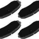 CCIYU Front D1258 Disc Brake Pad Set Fit For Ford For Edge 2007-2014,For Lincoln For MKX 2007-2015,For Mazda For CX-5 2019-2024,For CX-7 2007-2012,For CX-9 2007-2023, Brake Pads 4PCS