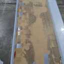 Novilla 18 Inch Queen Bed Frame with Headboard, White Metal Platform Bed Frame, Queen Size Bed Frame No Box Spring Needed, Easy Assembly