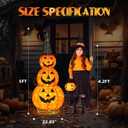 Halloween Decorations 5FT Collapsible Pumpkin Decor