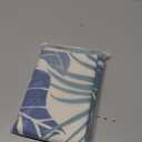 Tropical Pillow Covers 18x18 Set of 2 Navy Blue Aqua Teal Monstera Palm Leaf Pillowcase Summer Decorations Tropical Outdoor Throw Pillows Linen Decor Botanical Plant Cushion Case for Home Bed