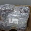 Muddy MatCloud K-9 Bed for Dogs & Cats, Soft & Relaxing Round Dog Bed, Chenille Material, Removable Cover, Washable & Dryer SafeGrey Medium(35'x35')