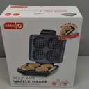 DASH Multi Mini Waffle Maker - Four 4” Waffle Molds, Nonstick Waffle Iron with Quick Heat-Up, Nonstick Surface - Perfect Mini Waffle Maker for Kids and Families, Just Add Batter