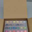 Eoehro 72pcs Sewing Thread Kit, 36 Colors, 400 Yards per Spool Polyester Thread, Prewound Bobbins, Sewing Machine Threads