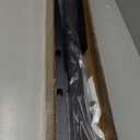 Metty Metal Handrails for Outdoor Steps Suitable for 1 to 2 Steps- Wrought Iron Stair Railing- Step Steady with 2 Feet Handrailing- Safe Indoor Home Banisters (Black with Balusters)