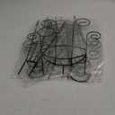 ZOUTOG Trellis for Climbing Plants Indoor 4 Pack 30 Inch,Rustproof Metal Garden Trellis for Potted Plants,Sturdy Houseplant Support Indoor Outdoor for Ivy Pothos Monstera Hoya Flower Vine (Black Moon)