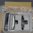 JOYMOOP Mop and Bucket with Wringer Set, Hands Free Flat Floor Mop and Bucket, with 3 Washable Microfiber Pads, Wet and Dry Use, Floor Cleaning System