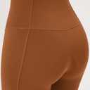 ODODOS Cloud Feeling Split-Hem Flared Pants for Women High Waisted Lounge Bootcut Yoga Pants - 31" Inseam, Caramel, X-Small