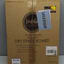 Loddie Doddie Magnetic Dry Erase Whiteboard for Wall - 18" x 24" Rustic Wood Frame with Built-in Marker Tray - Dry Erase Board - Magnetic Board