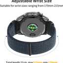 22mm Nylon Watch Bands for Garmin tactix 8/Fenix 9 8 pro 47mm/Fenix E/Fenix 7/Fenix7 Pro/Fenix 6 Pro/Fenix 6,QuickFit Sport Band for Fenix5/Fenix 5 Plus/Forerunner 970/965/945/Descent G2/G1 Solar