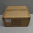 TRZZ 4-Tier Small Shoe Rack, Vertical Narrow Stackable Organizer with Removable Partition, Efficient Shoe Storage for Closet, Entryway, and Small Spaces (Black)