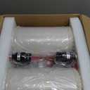 23" Modern Ceramic Table Lamps Set of 2 - Table Lamps for Living room, Farmhouse Bedside Night Stands Lamp for Bedroom, White Boho Nightstand Lamps Set of 2, Desk Lamp for End Table Home Decor