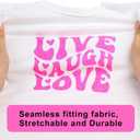 2 x GIRAFVINYL Hot Pink Glitter Heat Transfer Vinyl, Hot Pink Glitter Iron on Vinyl 10" X 5 FT Sparkle HTV for T-Shirt Fabric Decoration