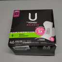 U by Kotex Balance Ultra Thin Pads with Wings, Heavy Absorbency, 46 Count 