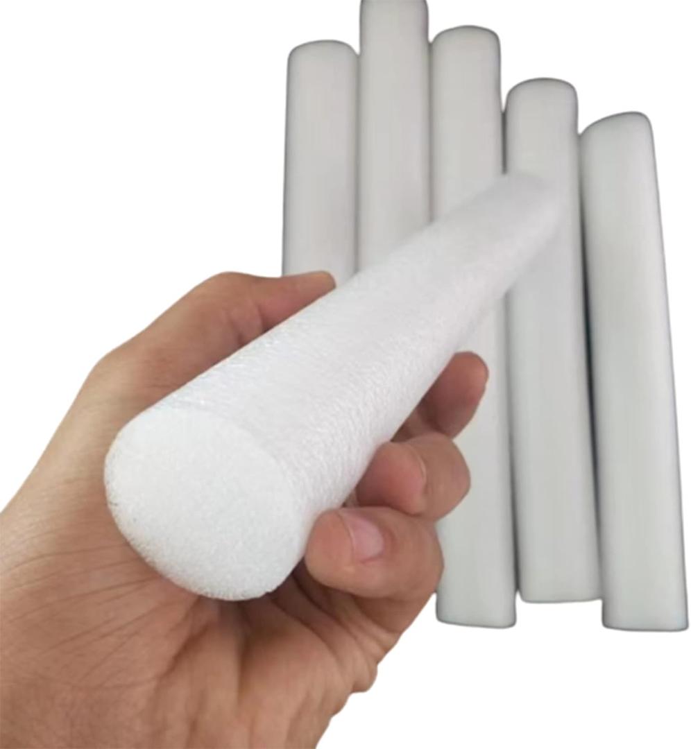 Thicker Slipcover Grips Foam Rod for Couch, Pack of 4 Anti-Slip Foam Strip Stretch Sofa Cover Tuck Grips Filling Sofa Gap Sofa Protector Fixing Stick, 2"x16"