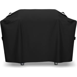 SunPatio Griddle Cover for Blackstone 28" Pro Series, Heavy Duty Waterproof Flat Top Gas Grill Cover 60 Inch, Outdoor All Weather Protection Griddle Cooking Station Grilling Protector, Black