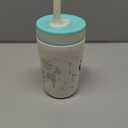 Zak Designs Kelso Toddler Cups For Travel or At Home, 12oz Vacuum Insulated Stainless Steel Sippy Cup With LeakProof Design is Perfect For Kids (Safari)